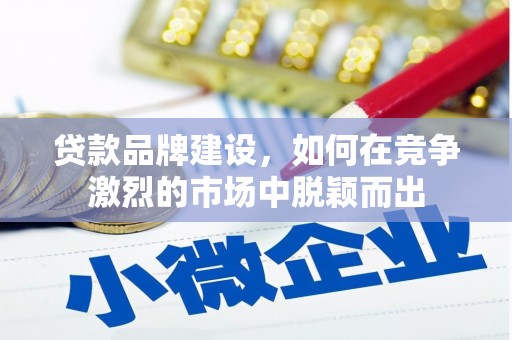 岚山贷款品牌建设，如何在竞争激烈的市场中脱颖而出