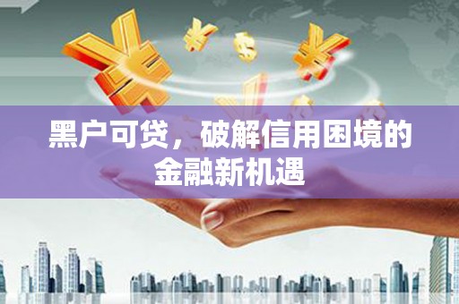 岚山黑户可贷，破解信用困境的金融新机遇