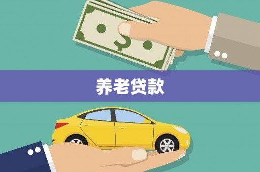 岚山养老贷款