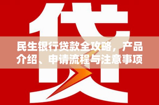 岚山民生银行贷款全攻略，产品介绍、申请流程与注意事项